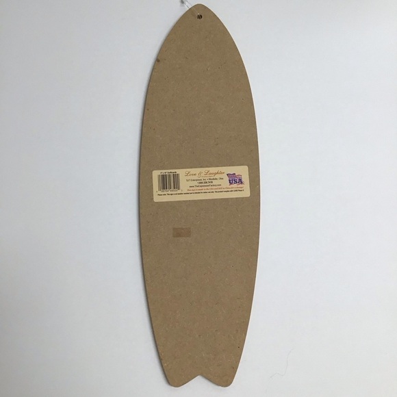 Santa Cruz CA Mermaids Welcome Beach Fantasy Surfboard Sign Wall Art 5x16” NEW - Picture 2 of 15